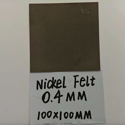 0.15 มิลลิเมตร-2 มิลลิเมตร ช่องโลหะ nickel felt AEM GDL แผ่นกระจายก๊าซ